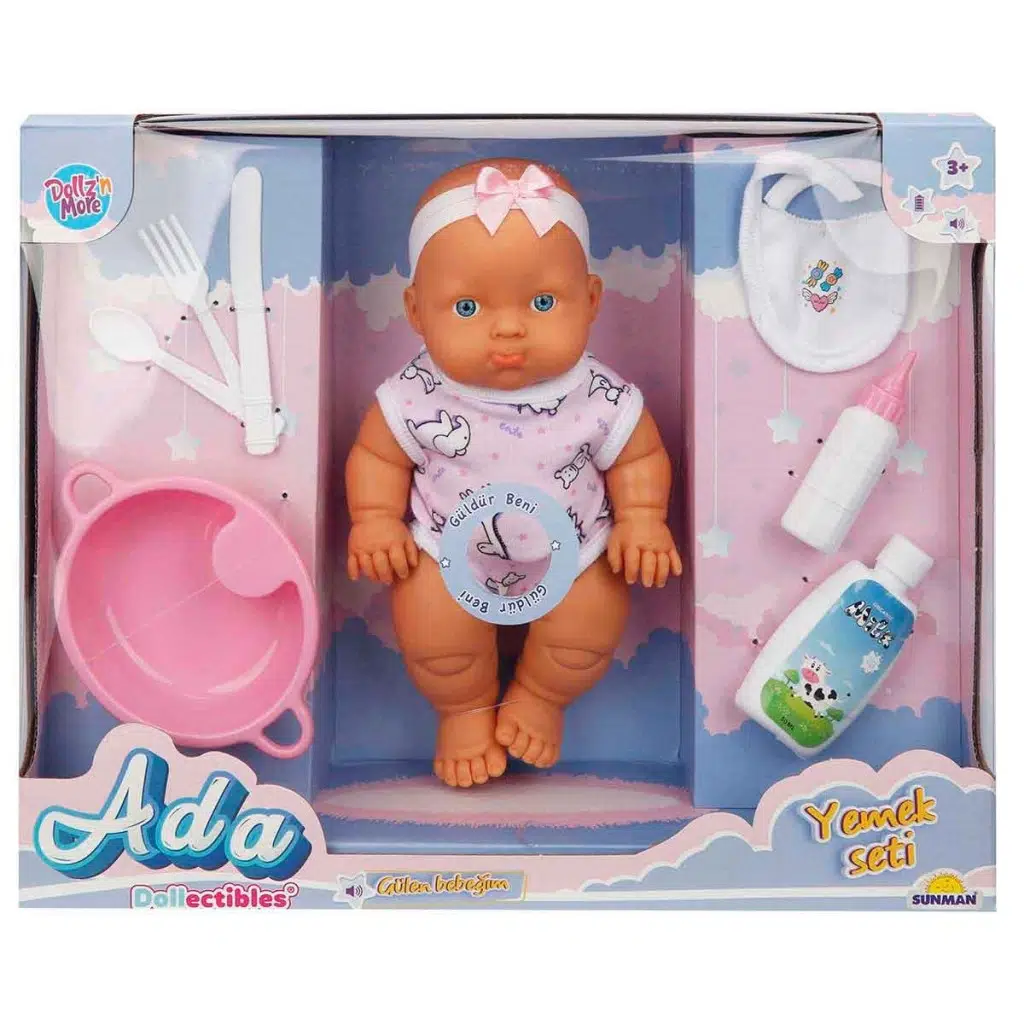 20120 NessiWorld Ada Bebek Yemek Seti 23 cm