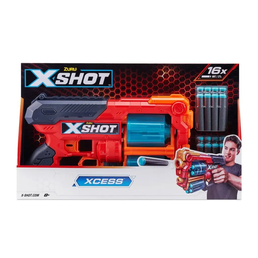 36737 X Shot Sünger Atan Excel-Xcess 16 Mermili Silah
