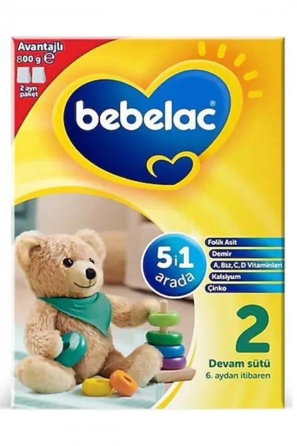 Bebek Devam Sütü No2 800 Gr