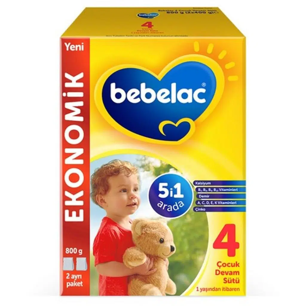 Bebek Devam Sütü No4 800 Gr