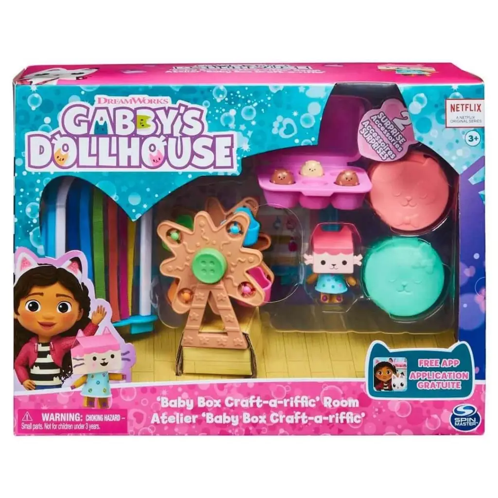 Gabby's Dollhouse Deluxe Oda Setleri (1 AD. GÖNDERİLİR)