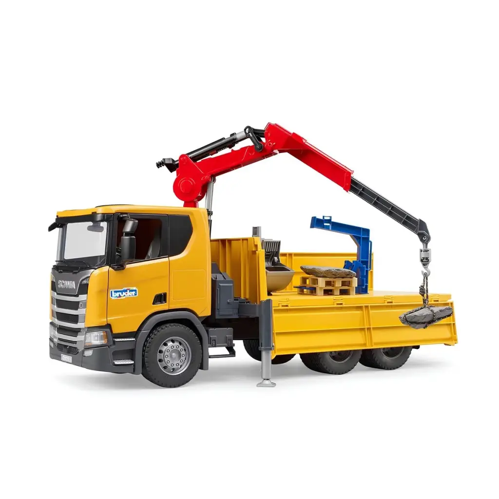 Scania 560R Vinçli Şantiye Kamyonu BR03551